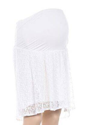 Jupe maternité coupe évasée blanc COLLINE femme