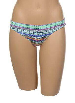 Bas de maillot de bain culotte culotte bleu KIWI femme