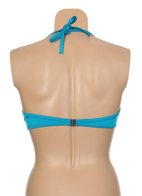 Haut de maillot de bain bleu KIWI pour femme