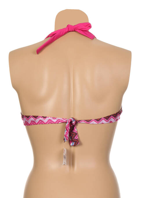 Haut de maillot de bain rose KIWI pour femme