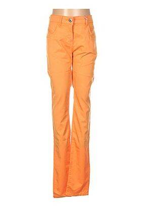 Pantalon slim taille basse taille basse orange PATRIZIA PEPE FIRENZE femme