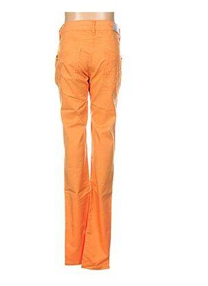 Pantalon slim taille basse taille basse orange PATRIZIA PEPE FIRENZE femme