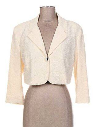 Blazer coupe cintrée beige PATRIZIA PEPE FIRENZE femme