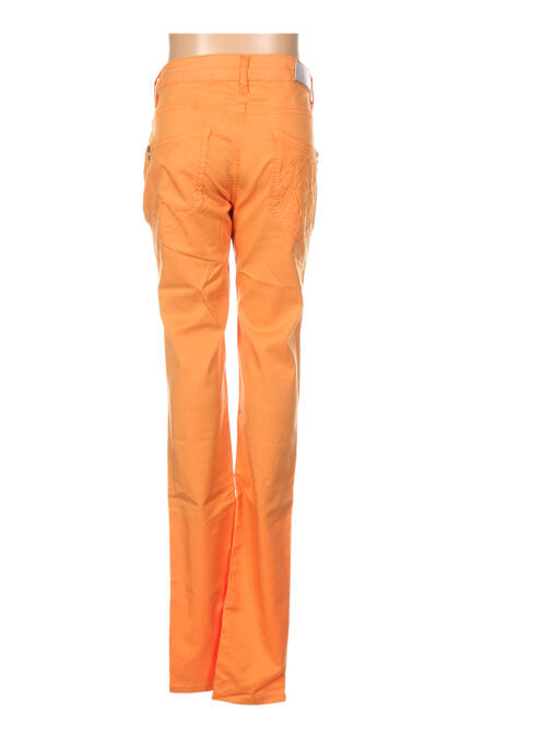 Pantalon slim orange PATRIZIA PEPE FIRENZE pour femme