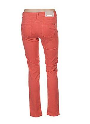 Pantalon slim taille basse taille basse orange SPORTMAX femme