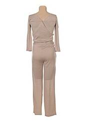 Combi-pantalon beige PATRIZIA PEPE FIRENZE pour femme seconde vue