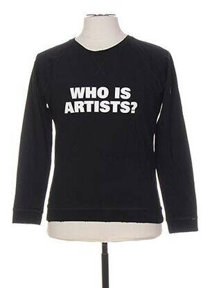 Sweat-shirt noir ARTISTS pour homme
