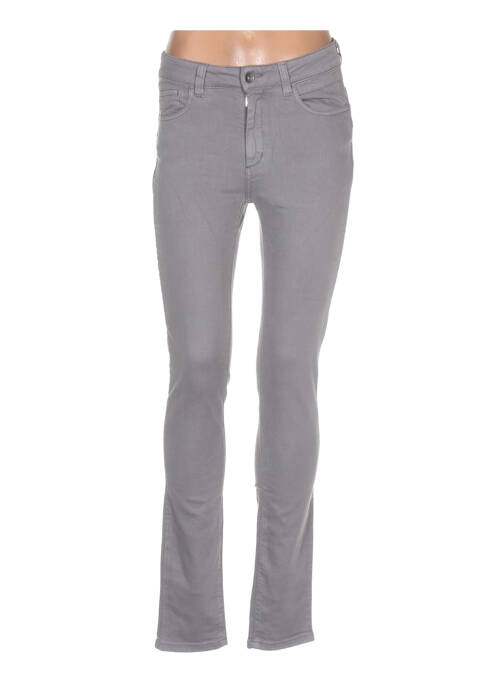 Pantalon slim gris COUTURIST pour femme