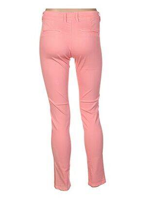 Pantalon slim stretch taille normale rose COUTURIST femme