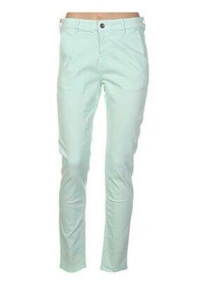 Pantalon slim stretch taille normale vert COUTURIST femme