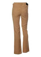 Pantalon droit marron COUTURIST pour femme seconde vue