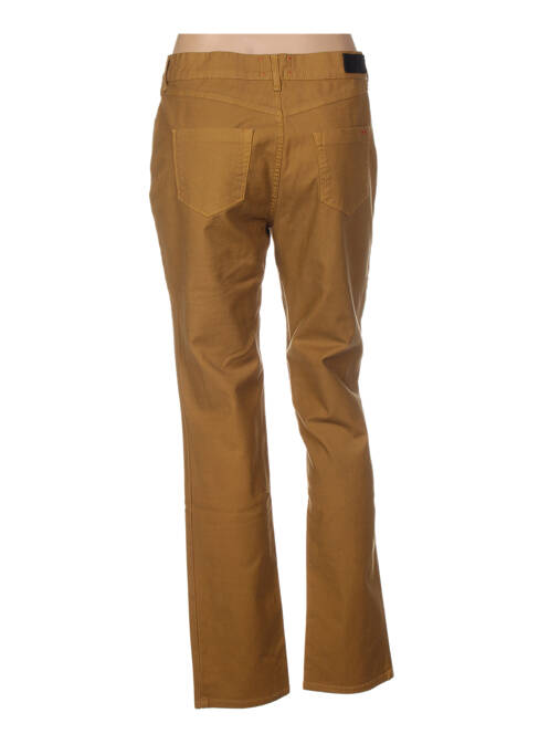 Pantalon droit jaune COUTURIST pour femme