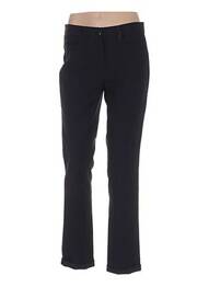 Pantalon droit taille normale taille normale noir COUTURIST femme