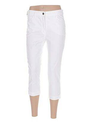 Pantacourt taille normale taille normale blanc COUTURIST femme