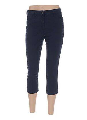 Pantacourt taille normale taille normale bleu COUTURIST femme