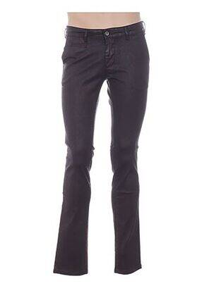 Pantalon slim taille basse taille basse rouge COUTURIST femme