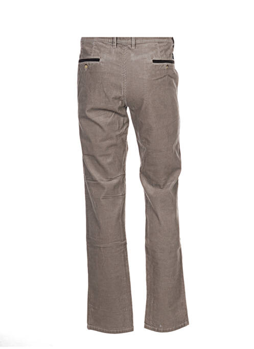 Pantalon droit tissage velours taille normale beige COUTURIST homme