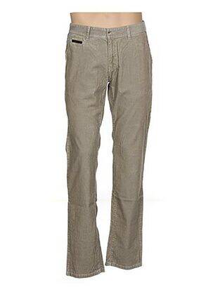 Pantalon droit gris COUTURIST pour homme