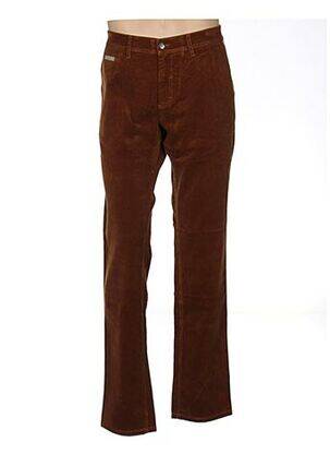 Pantalon droit marron COUTURIST pour homme