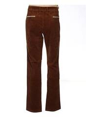 Pantalon droit marron COUTURIST pour homme seconde vue
