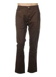 Pantalon slim taille basse taille basse marron COUTURIST femme
