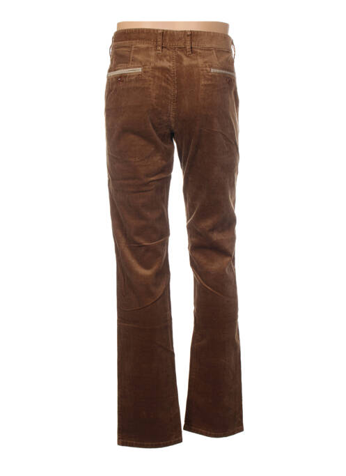 Pantalon droit marron COUTURIST pour homme