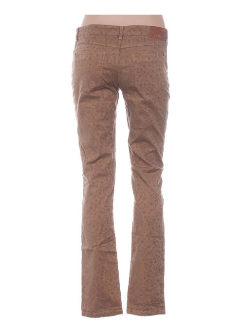Pantalon slim beige I.CODE (By IKKS) pour femme