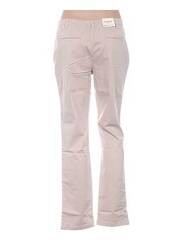 Pantalon chino beige NICE THINGS pour femme seconde vue