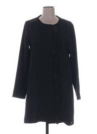 Veste casual col rond noir VOODOO femme
