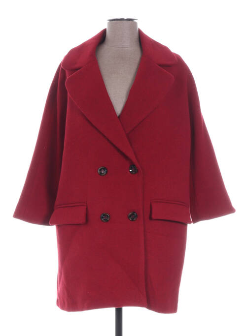 Manteau long rouge VOODOO pour femme
