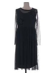 Robe mi-longue noir VOODOO pour femme seconde vue