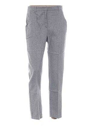 Pantalon droit gris VOODOO pour femme