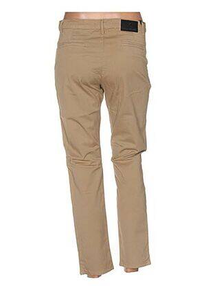 Pantalon poches taille normale blanc MENSI COLLEZIONE femme