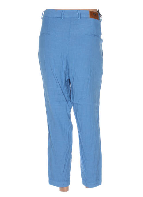 Pantalon bleu MENSI COLLEZIONE pour femme