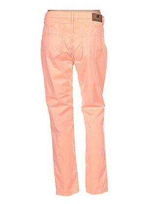 Pantalon slim taille basse taille basse rose MENSI COLLEZIONE femme