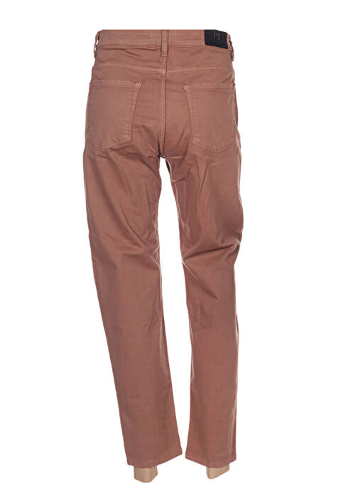 Pantalon 7/8 marron MENSI COLLEZIONE pour femme