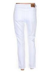 Pantalon 7/8 blanc MENSI COLLEZIONE pour femme seconde vue