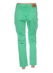Pantalon 7/8 vert MENSI COLLEZIONE pour femme seconde vue
