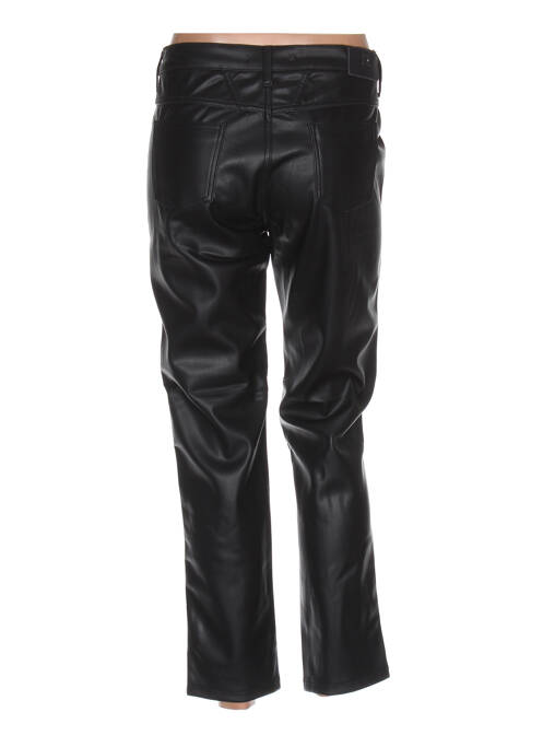 Pantalon slim noir MENSI COLLEZIONE pour femme