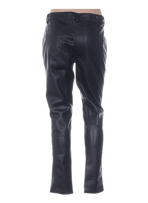 Pantalon droit noir MENZI COLLEZIONE pour femme
