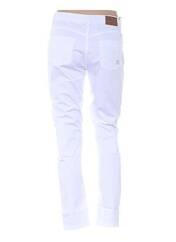 Pantalon slim blanc MENSI COLLEZIONE pour femme seconde vue