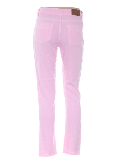 Pantalon 7/8 rose MENSI COLLEZIONE pour femme