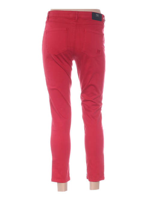 Pantalon 7/8 rouge MENSI COLLEZIONE pour femme