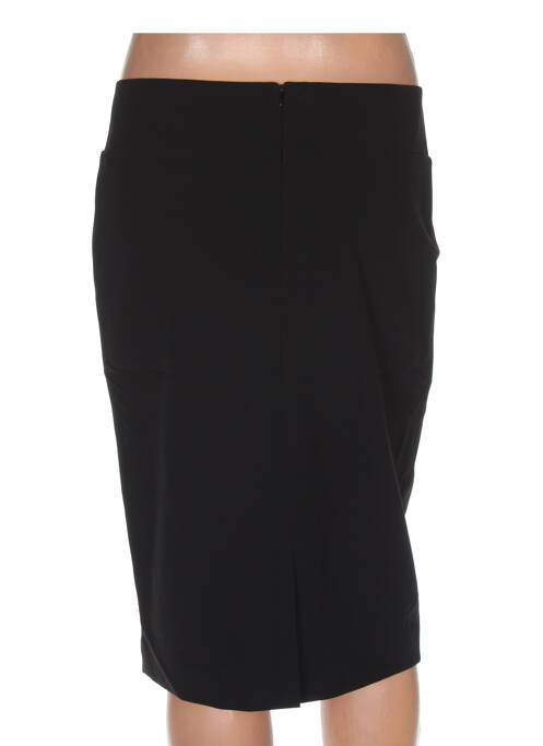 Jupe mi-longue noir MENSI COLLEZIONE pour femme