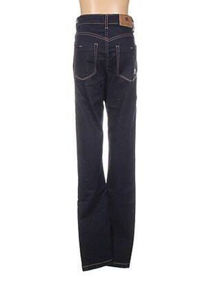Jeans coupe slim slim taille normale bleu MENSI COLLEZIONE femme