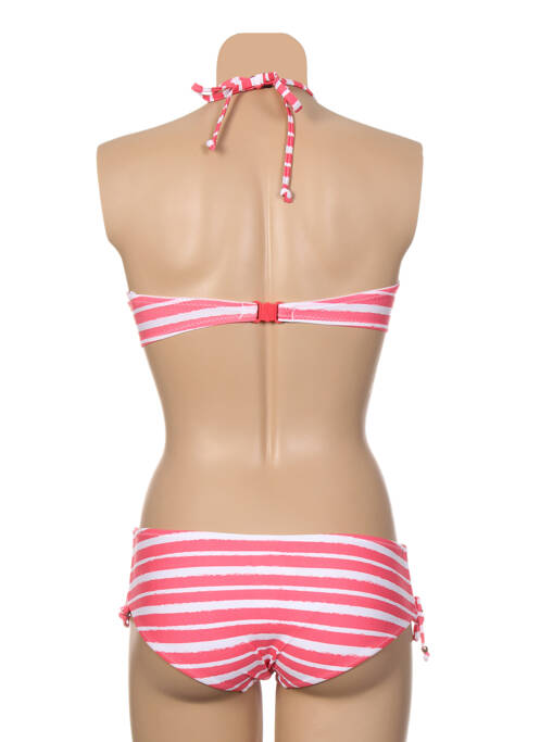 Maillot de bain 2 pièces rose DORINA pour femme