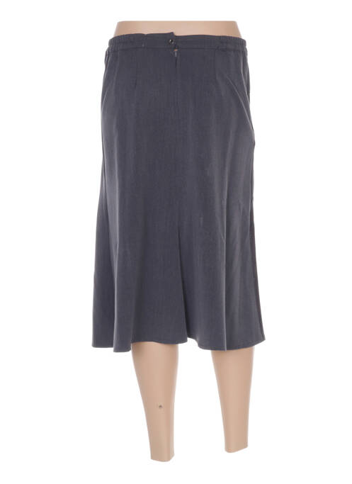 Jupe mi-longue gris QUATTRO pour femme