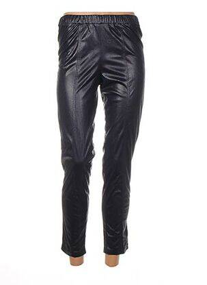 Pantalon slim taille élastique bleu QUATTRO femme