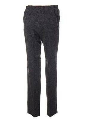 Pantalon droit taille élastique gris QUATTRO femme