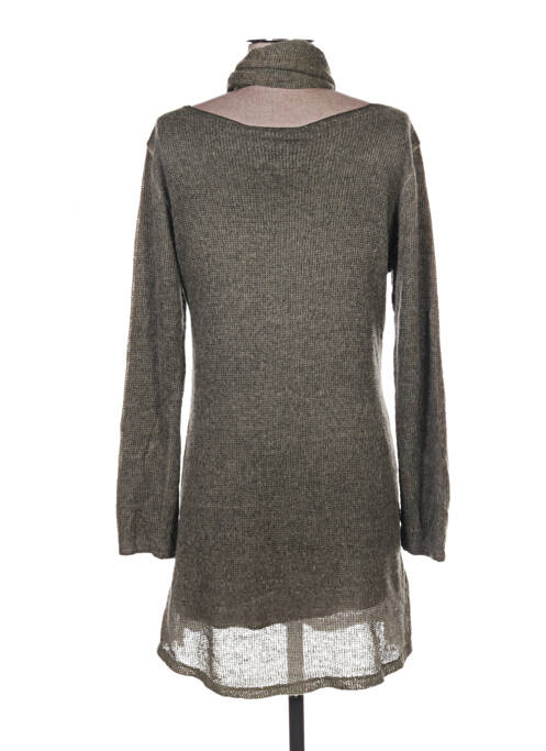 Robe pull vert QUATTRO pour femme